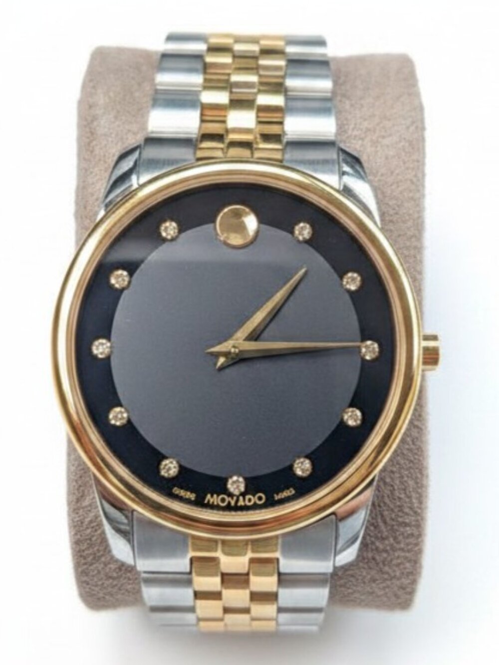 MOVADO 2 TONE WATCH - OPEN BOX